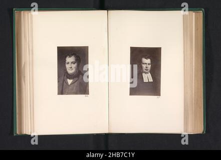 Photoréproduction d'une peinture, représentant un portrait de Robert Baird, Thomas Annan, d'après : Daniel Macnee, c.1863 - avant 1868, support photographique, imprimé albumine, hauteur 90 mm × largeur 60 mm Banque D'Images