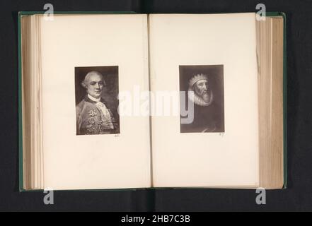 Photoréproduction d'une peinture, représentant un portrait de Robert Bell, Thomas Annan, d'après : anonyme, c.1863 - avant 1868, support photographique, imprimé albumine, hauteur 91 mm × largeur 58 mm Banque D'Images