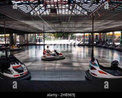 Vienne, Autriche - juin 4 2021 : Grand Autodrom Bumper car dans le Wiener Prater Banque D'Images