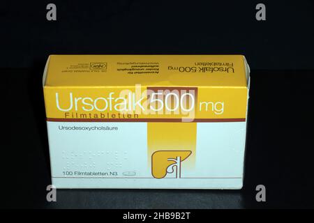 Ursocrak 500 mg Banque D'Images