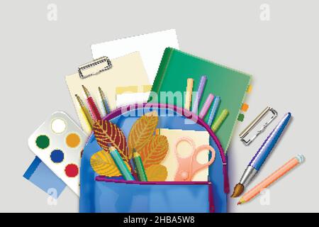 arrière-plan réaliste de l'illustration de la conception vectorielle de l'arrière-plan Illustration de Vecteur