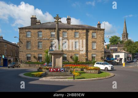 Rutland Arms Hotel, Bakewell, Derbyshire Banque D'Images