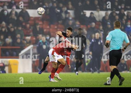 Richard Smallwood #6 de Hull City en action pendant le match Banque D'Images