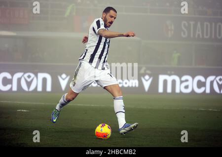 Bologne, Italie.18th décembre 2021.Bologne contre.Juventus au stade Renato Dall'Ara - Bologna, Italie, 18 décembre 2021 - photo: stringer Credit: Independent photo Agency/Alay Live News Banque D'Images