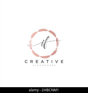 SI l'écriture initiale minimaliste géométrique logo modèle art vectoriel, logo pour la beauté d'affaires, la mode, et d'autres art Illustration de Vecteur