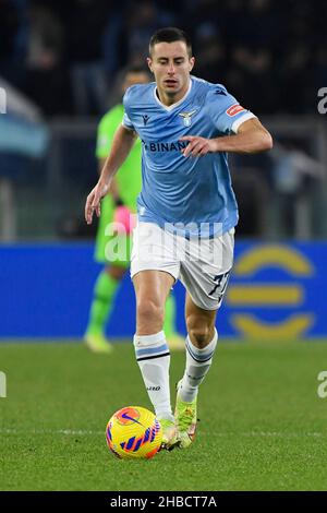 Rome, Italie.17th décembre 2021.Adam MaruÅi ?De SS LAZIO pendant les 18th jours de la série A Championship entre S.S. Lazio vs Gênes CFC le 17 décembre 2021 au Stadio Olimpico à Rome, Italie.(Credit image: © Domenico Cippitelli/Pacific Press via ZUMA Press Wire) Banque D'Images