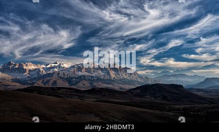 Paysage de montagne à couper le souffle.Les montagnes anti Taurus.Parc national d'Aladaglar.Turquie. Banque D'Images