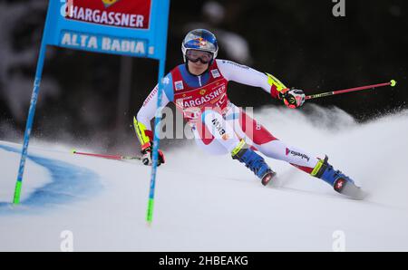 Alta Badia, Italie.19th décembre 2021.ODERMATT Marco (SUI) deuxième place lors de la coupe du monde de ski 2021 FIS - Slalom géant masculin, course de ski alpin à Alta Badia, Italie, décembre 19 2021 crédit: Independent photo Agency/Alamy Live News Banque D'Images