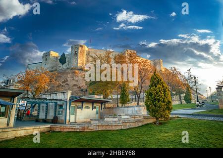 Château de Gaziantep ou Kalesi à Gaziantep, Turquie Banque D'Images