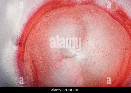 Texture abstraite de l'acrylique liquide art. partie de l'image. Banque D'Images