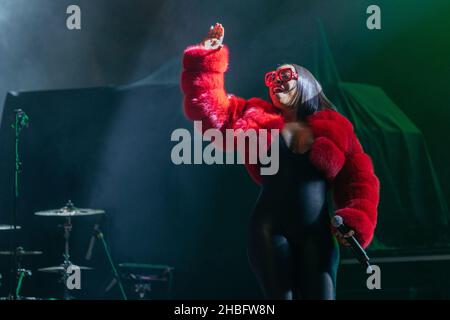 Washington, États-Unis.18th décembre 2021.Shawnna (Rashawnna Guy) pendant le iHeartRadio WGCI Big Jam le 18 décembre 2021, au United Center à Chicago, Illinois (photo de Daniel DeSlover/Sipa USA) Credit: SIPA USA/Alay Live News Banque D'Images