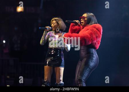 Washington, États-Unis.18th décembre 2021.Shawnna (Rashawnna Guy) pendant le iHeartRadio WGCI Big Jam le 18 décembre 2021, au United Center à Chicago, Illinois (photo de Daniel DeSlover/Sipa USA) Credit: SIPA USA/Alay Live News Banque D'Images