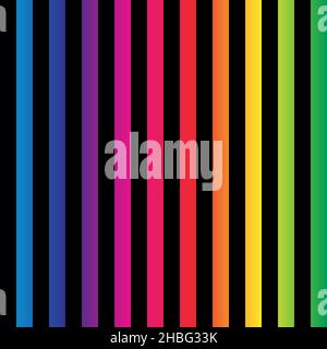 Motif arc-en-ciel sans coutures.Illustration vectorielle. Illustration de Vecteur