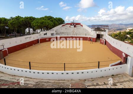 Arènes construites en 1900, Mijas, Costa del sol, province de Malaga, Andalousie,Espagne Banque D'Images