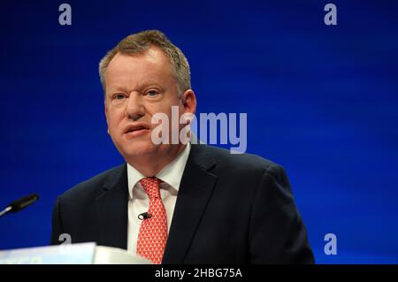 Photo du dossier datée du 18/12/21 de l'ancien ministre du Brexit Lord Frost qui a insisté pour qu'il « n'ait jamais été en désaccord d'aucune façon » avec Boris Johnson au sujet de la politique du Brexit, ajoutant:« jusqu'au dernier jour, nous avons été parfaitement alignés sur ce point, et Liz Truss et Chris Heaton-Harris vont certainement faire un excellent travail.Date de publication : lundi 20 décembre 2021. Banque D'Images