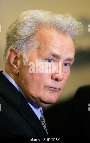 Martin Sheen à la première de The Way au Royaume-Uni à BFI, Southbank, Londres. Banque D'Images