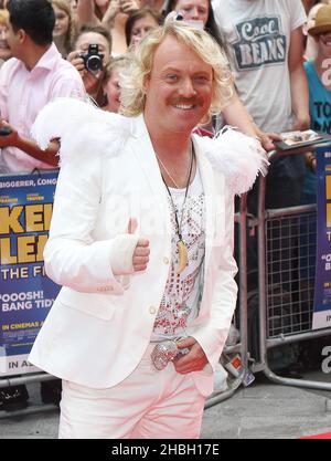 Keith Lemon arrive au premier ministre mondial de Keith Lemon The film à l'Odeon West End, Leicester Square à Londres. Banque D'Images