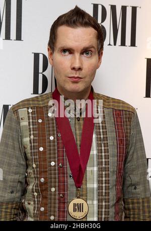 Jonsi arrive aux BMI 2012 Awards à l'hôtel Dorchester de Londres. Banque D'Images