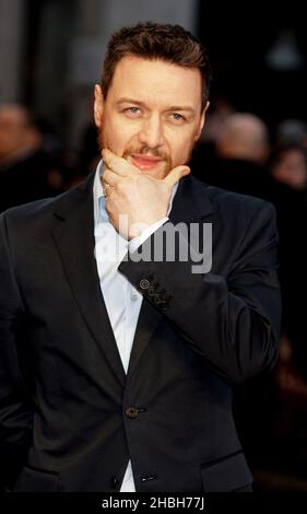 James McAvoy participe à la première mondiale de la transe à l'Odeon de Leicester Square, Londres. Banque D'Images