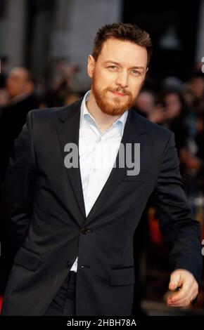 James McAvoy participe à la première mondiale de la transe à l'Odeon de Leicester Square, Londres. Banque D'Images