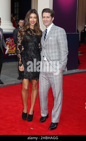 Matthew Morrison assister à la soirée d'ouverture de Charlie and the Chocolate Factory au Theatre Royal Drury Lane à Londres. Banque D'Images