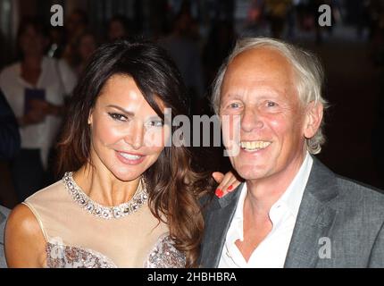 Lizzy Cundy et Paul Nicholas assistent à Wag!The musical - soirée presse au Charing Cross Theatre de Londres. Banque D'Images