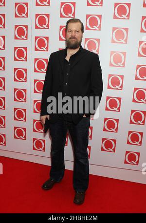 John Grant participe aux Q Awards à l'hôtel Grosvenor House de Londres. Banque D'Images