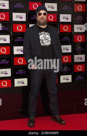 John Grant participe aux Xperia Access Q Awards au Grosvenor House Hotel de Londres. Banque D'Images