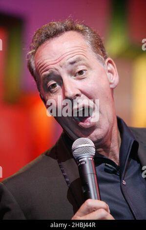 Michael Barrymore fait ses débuts dans le West End au Wyndhams Theatre West End de Londres. Appel photo Banque D'Images