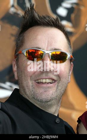 LONDRES - 26 MAI : Nigel Kennedy à la cinquième édition annuelle des « Classical Brit Awards » au Royal Albert Hall le 26 mai 2004 à Londres. Banque D'Images