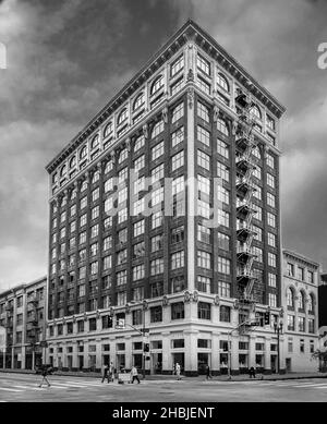 LOS ANGELES, ÉTATS-UNIS - 23 août 2019 : le Brockman Building sur 7th Street dans le centre-ville de Los Angeles, Californie Banque D'Images