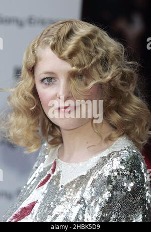 Alison Goldfrapp participe au lancement de l'exposition « All Tomorrow's Pictures », à l'Institut des arts contemporains du centre de Londres, le 30 mai 2007. Banque D'Images