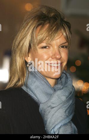 Elizabeth Murdoch arrive au prix Women in film and Television de l'hôtel Hilton dans le centre de Londres. Banque D'Images
