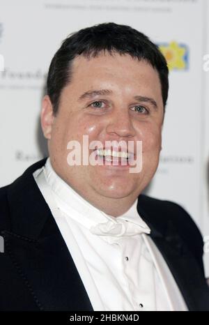 Peter Kay au dîner de gala annuel de collecte de fonds de la Fondation Raisa Gorbachev au Stud House, Hampton court, Londres. Banque D'Images