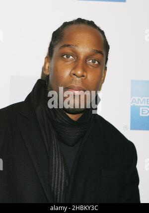 Lemar arrive au lancement de l'album d'Alicia Key à l'Orchid, Londres Banque D'Images