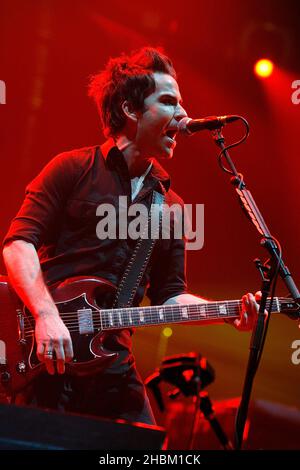 Kelly Jones, de Stereophonics, se produit à l'Arena 02, à Londres Banque D'Images