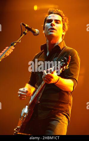 Kelly Jones, de Stereophonics, se produit à l'Arena 02, à Londres Banque D'Images