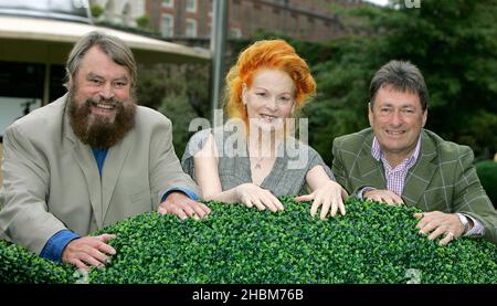 Brian Blessed, Vivienne Westwood, Alan Titchmarsh au « A Garden Party to Make a Difference » à Clarence House, Gardens, Londres. Banque D'Images