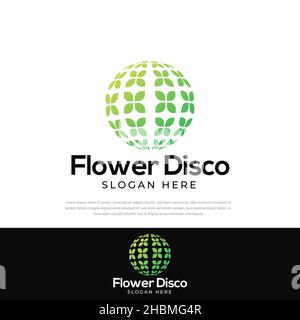 Logo représentant une icône représentant une fleur du globe, modèle de conception, symbole, illustration d'une icône Illustration de Vecteur