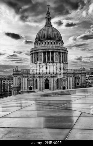 La Cathédrale St Paul London Banque D'Images