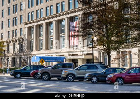 Washington, D.C., le 23 novembre 2021 : immeuble du ministère des anciens combattants Banque D'Images