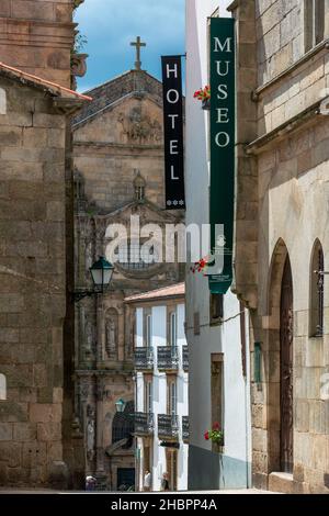 Museo de la Peregrinacion Musée des pèlerins à Saint-Jacques-de-Compostelle A Coruña, Espagne. Banque D'Images