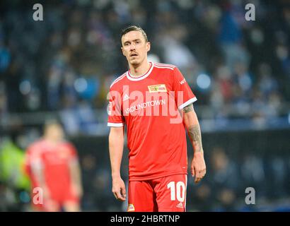 Max KRUSE (UB) Soccer 1.Bundesliga, 17th jour de match, VfL Bochum (BO) - Union Berlin (UB), le 18 décembre 2021 à Bochum/Allemagne.#DFL les règlements interdisent toute utilisation de photographies comme séquences d'images et/ou quasi-vidéo # Â Banque D'Images