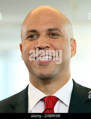 Cory Booker, sénateur américain (D-NJ) ca.2015 Banque D'Images