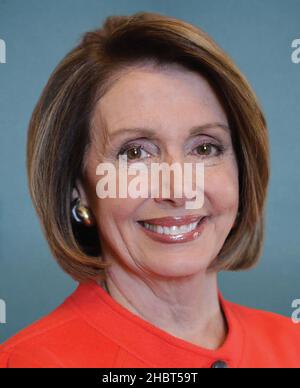 Nancy Pelosi photo portrait comme Présidente de la Chambre des représentants des États-Unis ca.2008/2009 Banque D'Images