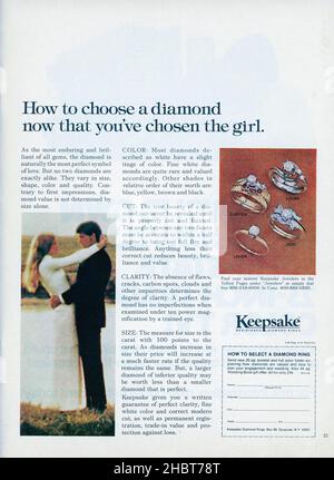 Numéro de novembre 1973 « Playboy » Magazine Advertising, États-Unis Banque D'Images