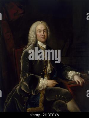 Jean-Baptiste van Loo - William Murray, 1er comte de Mansfield Banque D'Images