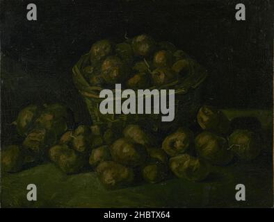 Panier de pommes de terre - 1885 - huile sur toile 66 x 50,8 cm - Van Gogh Vincent Banque D'Images