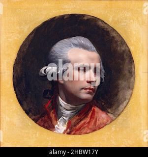 John Singleton Copley - John Singleton Copley Autoportrait Banque D'Images