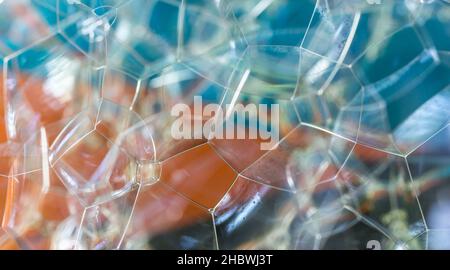 Un gros coup de bulles de savon Banque D'Images